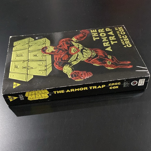 Iron Man: The Armor Trap by Greg Cox - Vintage Paperback Novel - Picture 3 of 14